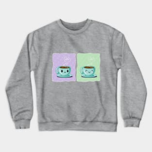 Happy Coffee Smiles Crewneck Sweatshirt